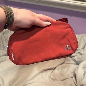 Lululemon Athletica Red Belt Bag